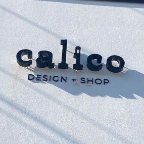 Calico Scarsdale Store Signage
