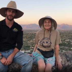 Our General Manager, Greg Homer, and Anne Lorimor celebrating her World Record together being the oldest person ever to climb Mt. Kilimanjaro! Congrats to Greg and Anne to earn the Record, but also for raising monies for children in the Phoenix Area.
