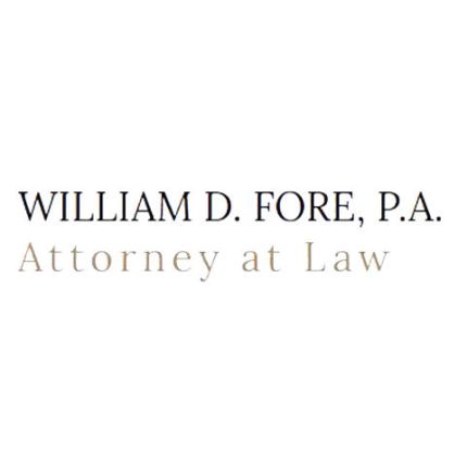 Logo fra William D. Fore P.A.