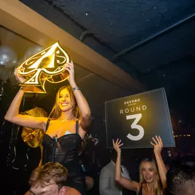 Luxury bottle service at a top San Diego club