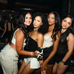 Girls having fun at nightclub in Gaslamp