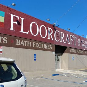 Main entrance to Floorcraft showroom from exterior