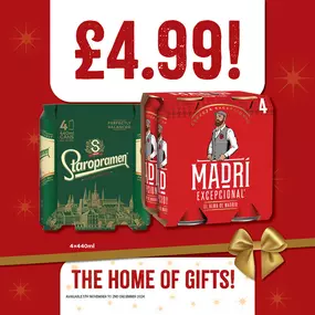 £15.99 on selected spirits