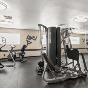 On-site fitness equipment