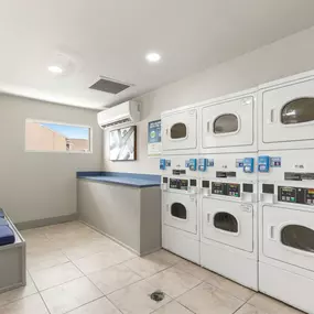 Lots of laundry equipment