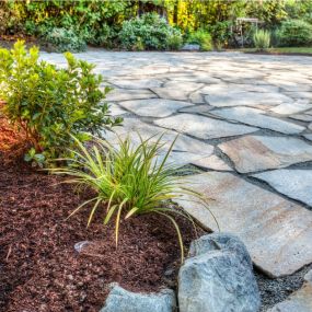 Landscaping and paving stones