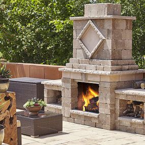 Outdoor Fireplace