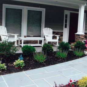 Blue Stone Walkway