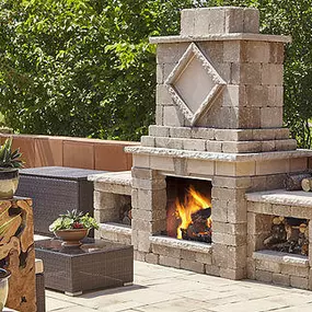 Outdoor Fireplace