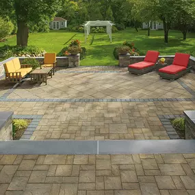 Backyard Patio Natural Stone