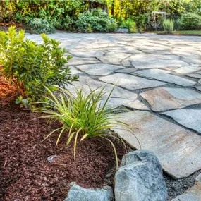 Landscaping and paving stones