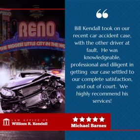 Google Reviews of Law Office of William R. Kendall | Reno,  NV