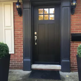 Black Entry Way