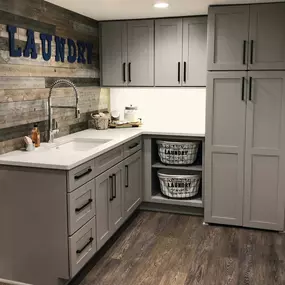 Wellborn Cabinet Display - Dillman & Upton Showroom