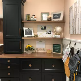 Wellborn Cabinet Display - Dillman & Upton Showroom