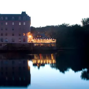 Waterman Grille as seen from across the river