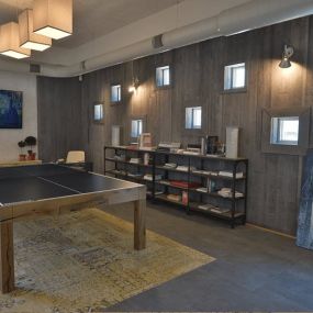 Game Room with Ping Pong Table
