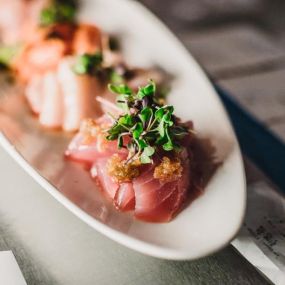 Adachi Restaurant - Feature Sashimi Dish