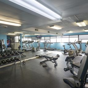 Fitness Center with Cardio at Walnut Towers at Frick Park in Squirrel Hill, Pittsburgh, PA 15217