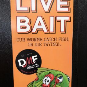 Live bait available