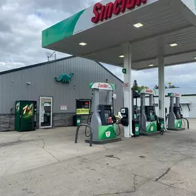 Bowlus Gas & Grocery Gas Station in Bowlus, MN