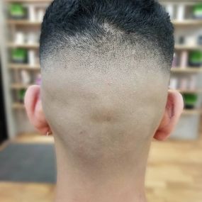 Bald Fade back View