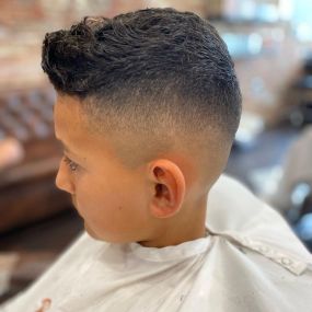 Mid Skin Fade Kids Haircut