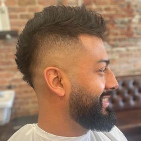 Skin Fade Faux Hawk Haircut