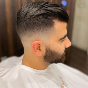 Mid Skin Fade Haircut Length on Top