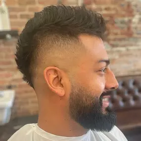 Skin Fade Faux Hawk Haircut