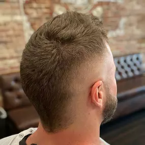 Skin Fade Faux Hawk Haircut