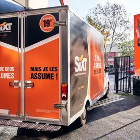 Sixt location de véhicule utiliraire Paris Nanterre