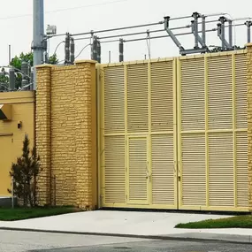 Aluminum Louvered Gates