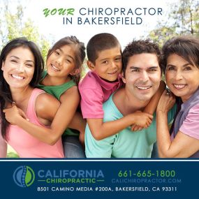 Your Bakersfield chiropractor, California Chiropractic. Call to schedule: 661-665-1800.