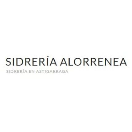 Logo fra Sidrería Alorrenea