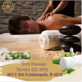 Whether it’s stress, physical recovery, or a long day at work, Indy Massage has helped 
many clients relax in the comfort of our quiet & comfortable rooms with calming music.