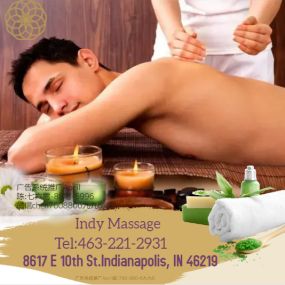Indy Massage is the place where you can have tranquility, absolute unwinding and restoration of your mind, 
soul, and body. We provide to YOU an amazing relaxation massage along with therapeutic sessions 
that realigns and mitigates your body with a light to medium touch utilizing smoother strokes.