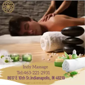 Whether it’s stress, physical recovery, or a long day at work, Indy Massage has helped 
many clients relax in the comfort of our quiet & comfortable rooms with calming music.