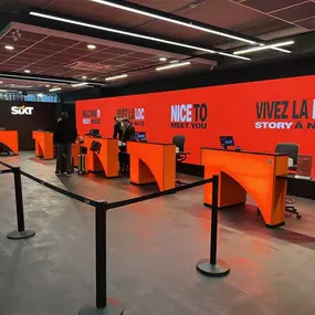 SIXT location voiture Nice aéroport Terminal 2
