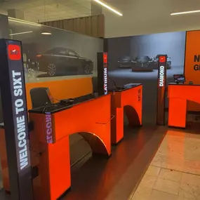 SIXT location voiture Nice aéroport Terminal 1