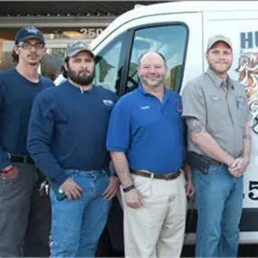 Team of Licensed HVAC Technicians from The Hutchens Company in Huntsville, AL