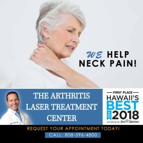 Pain Management Clinic Honolulu, Hawaii. Dr. Alosa at The Arthritis Laser Treatment Center can help! 808-596-4800 -OR- https://www.dralosa.com/.