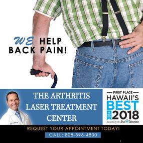 Pain Management Clinic Honolulu, Hawaii. Dr. Alosa at The Arthritis Laser Treatment Center can help! 808-596-4800 -OR- https://www.dralosa.com/.