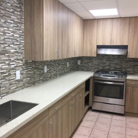 Kitchen in the Hospitality Room at the Matador Oceanfront Resort