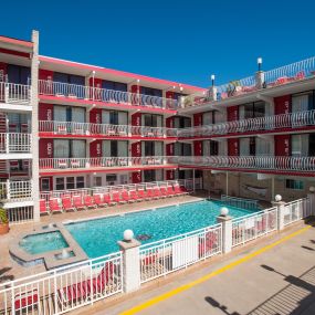 Outdoor pool at the Matador Oceanfront Resort