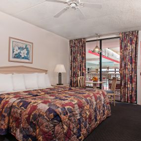 Guest room at the Matador Oceanfront Resort