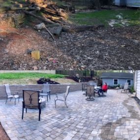 Before and After Patio