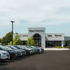 Russ Darrow Chrysler Dodge Jeep Ram of Madison's lot.