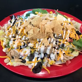 We have salads too at Nacho's Taqueria & More Authentic Mexican Food in Kennesaw, GA. If you're looking for something tasty without the carbs, we've got you covered. Enjoy yours in the atmosphere of our restaurant by dining in, call us to order it to-go, or use your favorite app from DoorDash to UberEats to request delivery. Open Monday through Saturday for breakfast, lunch, and dinner.