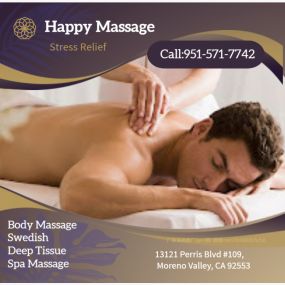 The full body massage targets all the major areas of the body that are most subject to strain 
and discomfort including the neck,back, arms, legs, and feet. If you need an area of the body 
that you feel needs extra consideration, such as an extra sore neck or back, feel free to make 
your massage therapist aware and they will be more than willing to accommodate you.